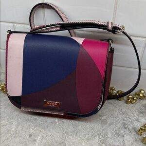 Kate Spade Geometric Colorblock Crossbody Bag – Like New